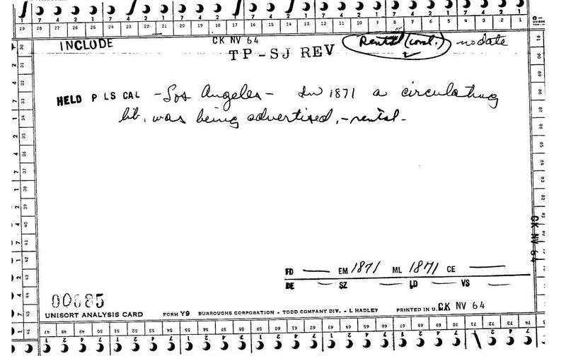 Circulating Library