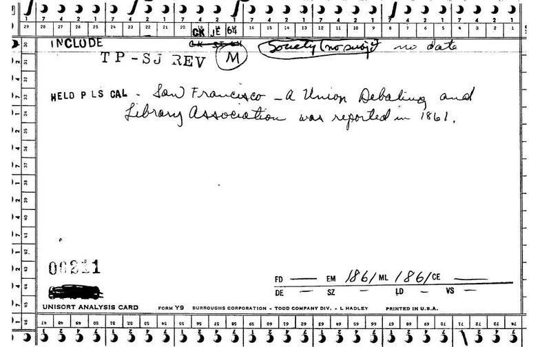 Union Debating and Library Association