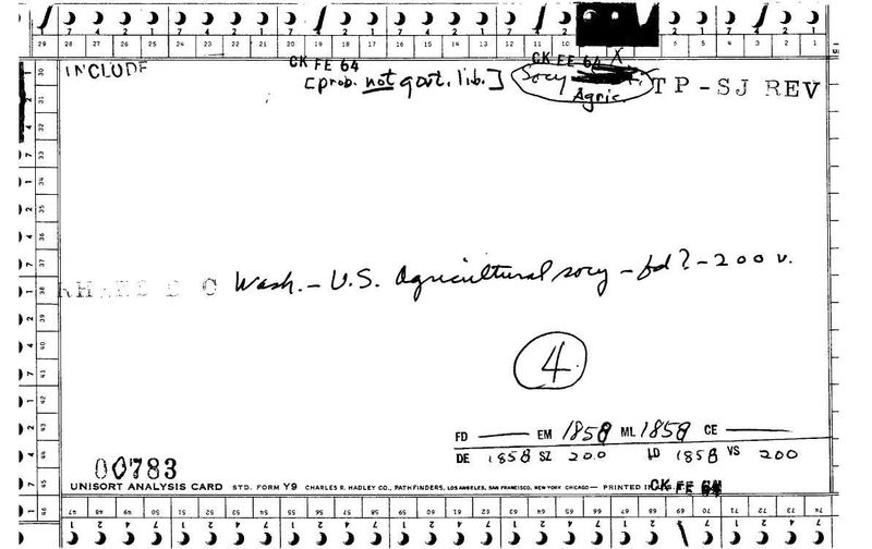U.S. Agricultural Society