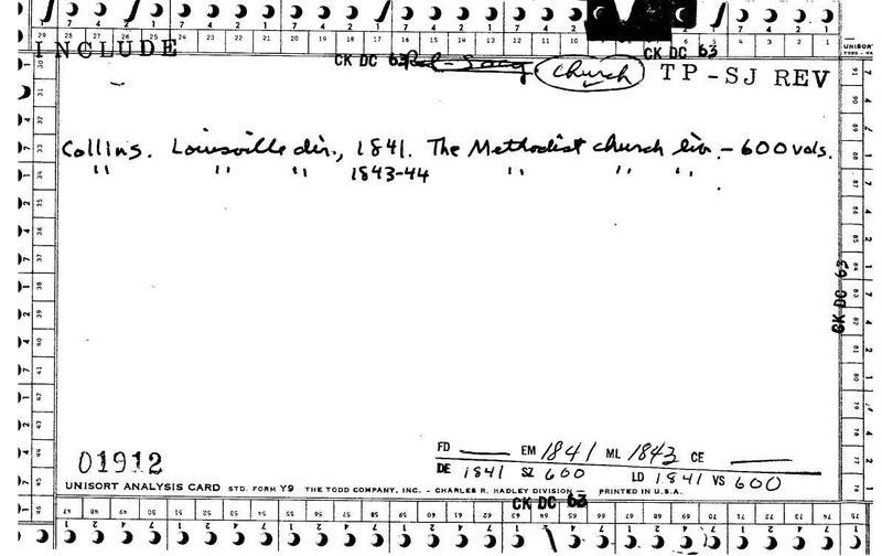 The Methodist Church Library