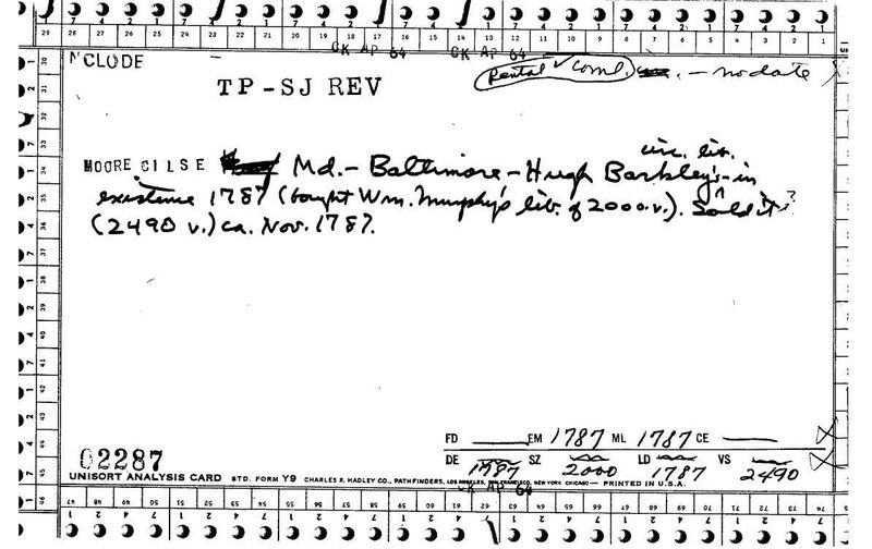 Hugh Barkley's Circulating Library
