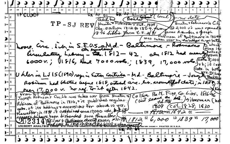 Robinson's Circulating Library