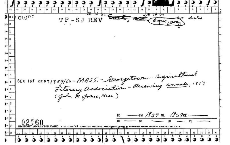 Agricultural Literary Assoc.