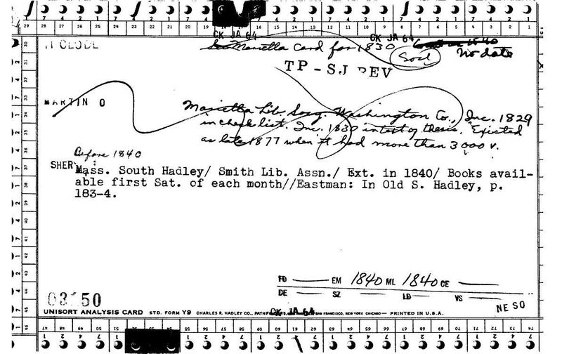 Smith Library Assoc.