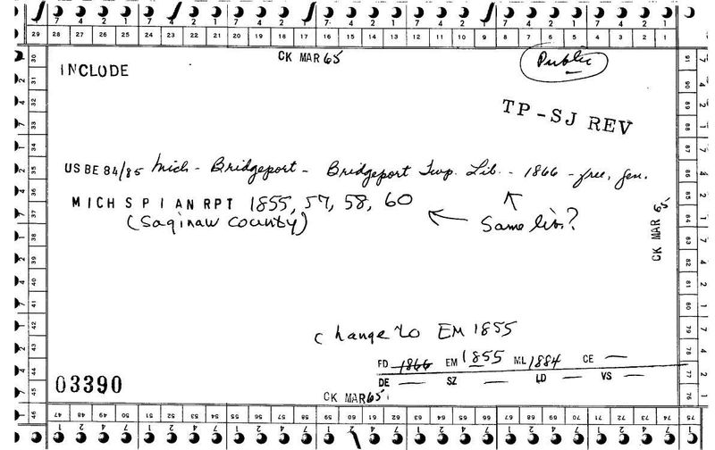 Bridgeport Township Library