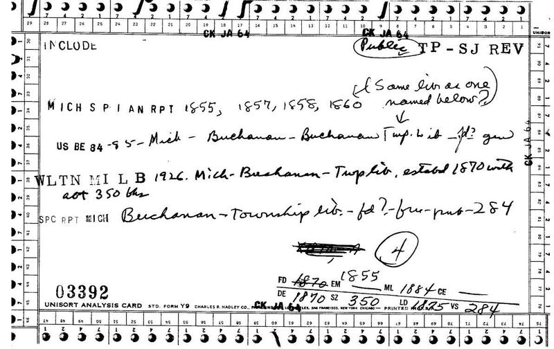 Buchanan Township Library