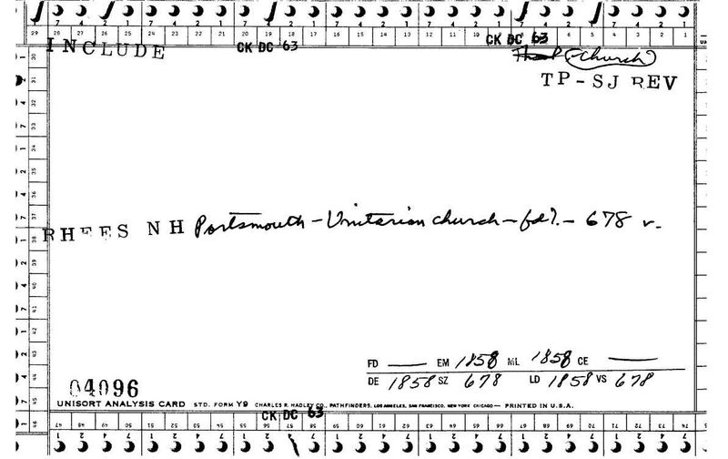 Uniterian Church
