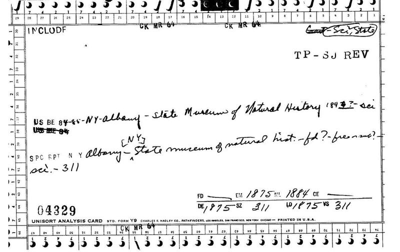 State Museum of Natural History