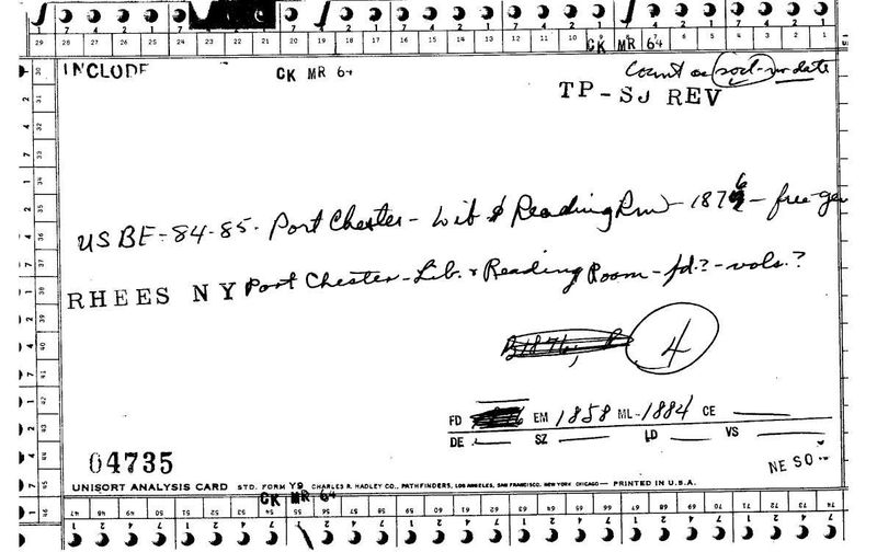 Library and Reading Room