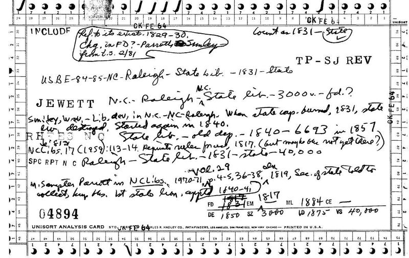 North Carolina State Library