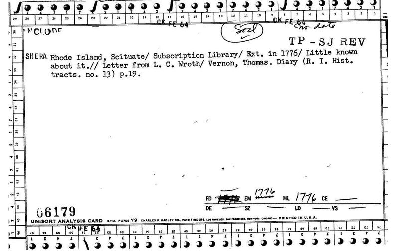 Subscription Library