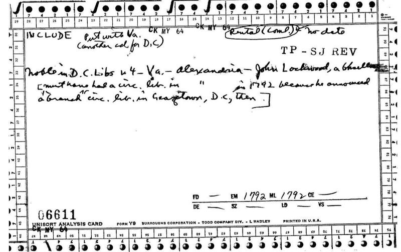 John Lockwood Circulating Library