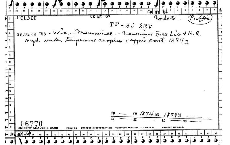 Menominee Free Library