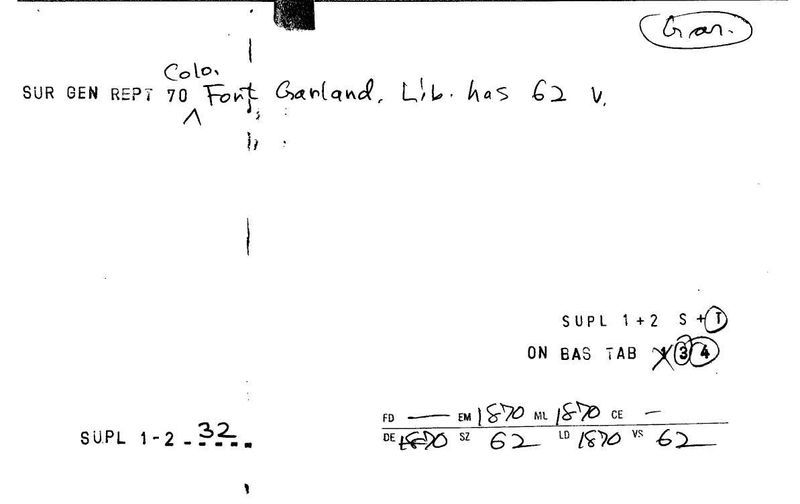 Fort Garland Library