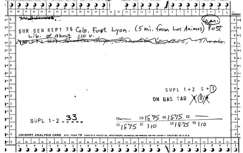 Fort Lyon Post Library
