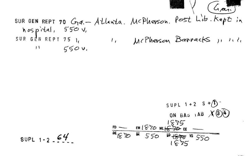 McPherson Barracks Post Library