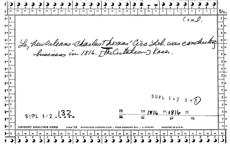 Charles Thomas' Circulating Library