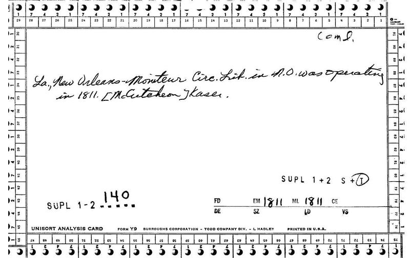 Moniteur Circulating Library