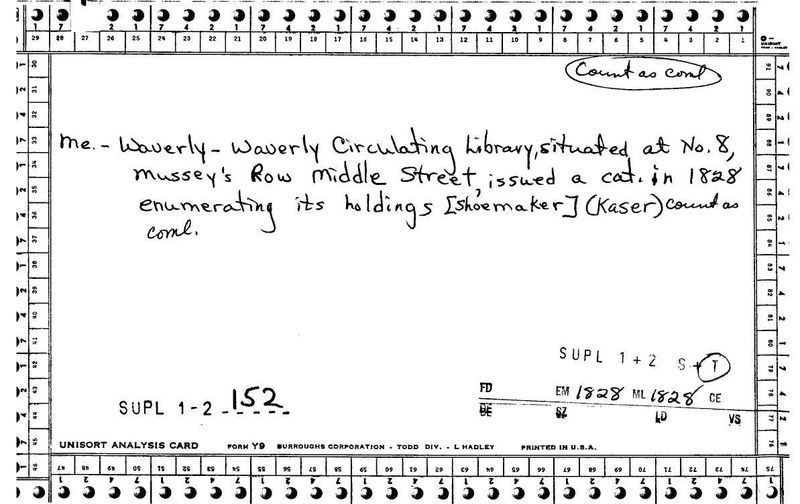 Waverly Circulating Library