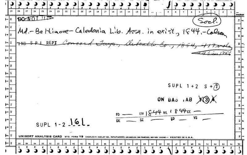 Caledonia Library Assoc.