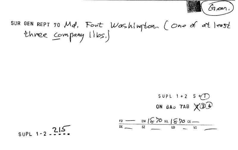 Fort Washington Post Library