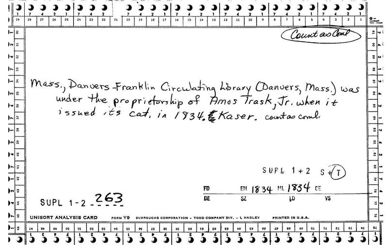 Frankline Circulating Library