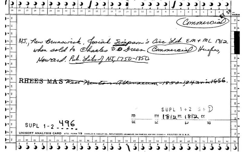Josiah Simpson's Circulating Library