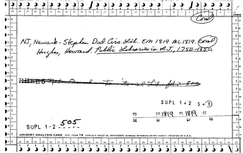 Stephen Dod Circulating Library