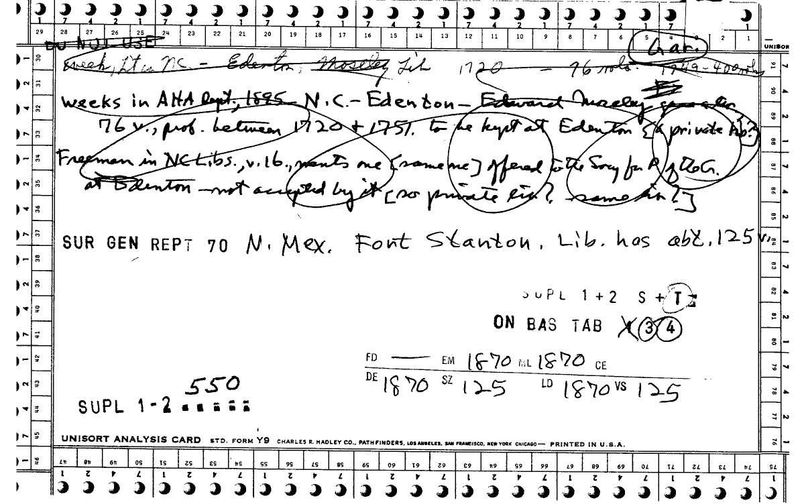 Fort Stanton Library