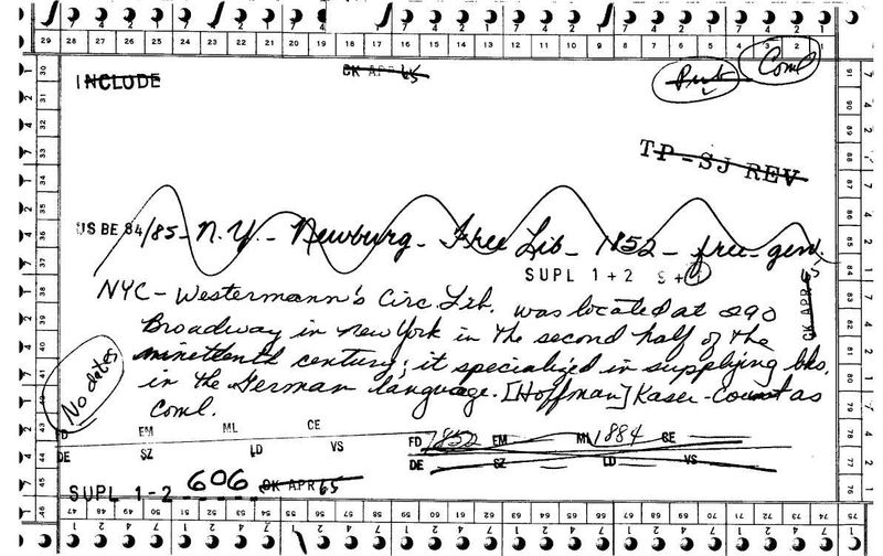 Westermann's Circulating Library