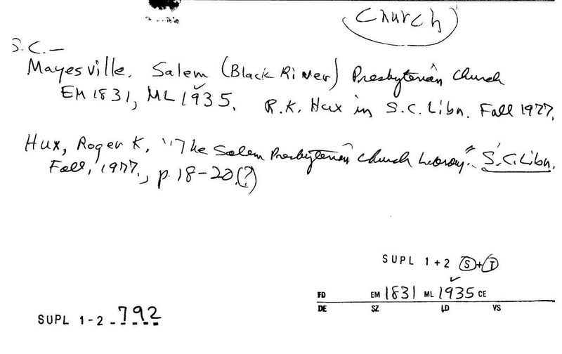 Salem Presbyterian Church