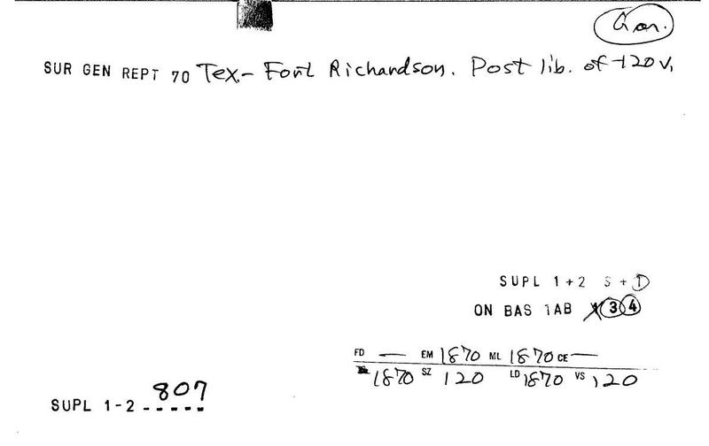 Fort Richardson Post Library