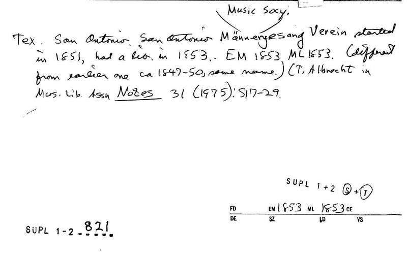 San Antonio Mannergesang Verein