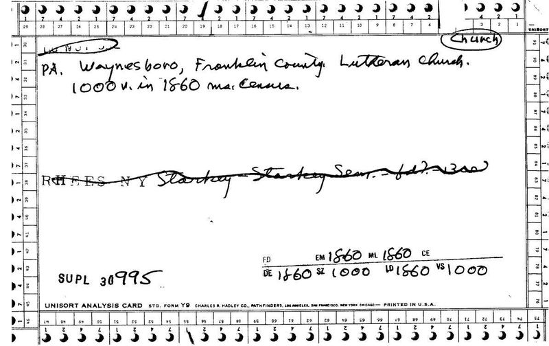 Franklin County Luthern Church