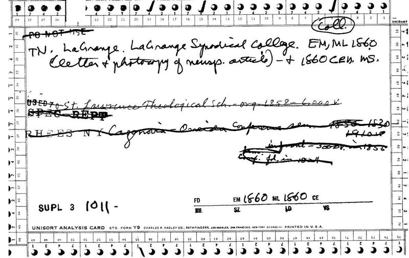 LaGrange Synodical College