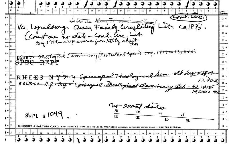 Owen Family Circulating Library