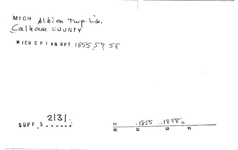 Albion Township Library