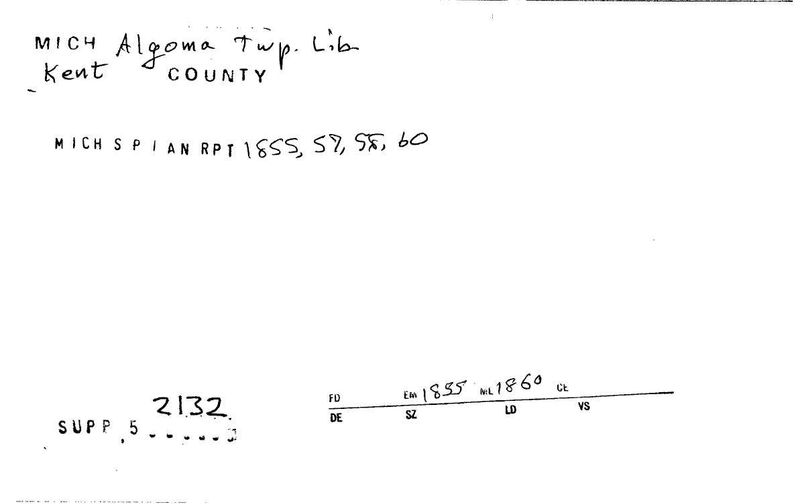 Algoma Township Library