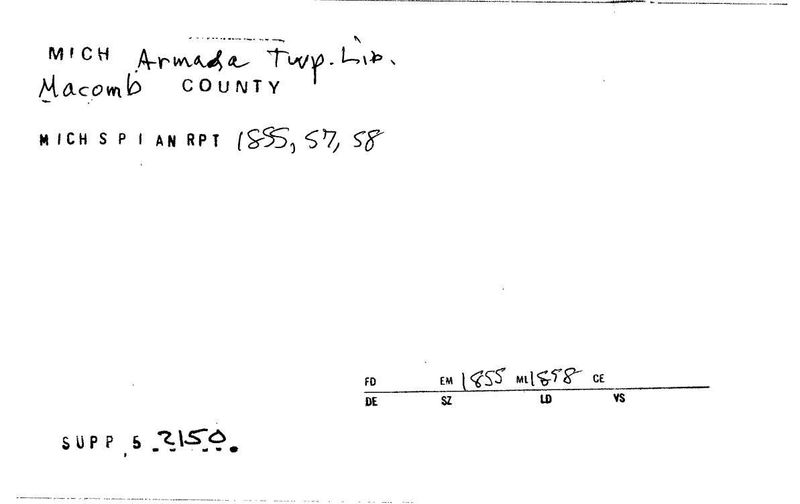 Armada Township Library
