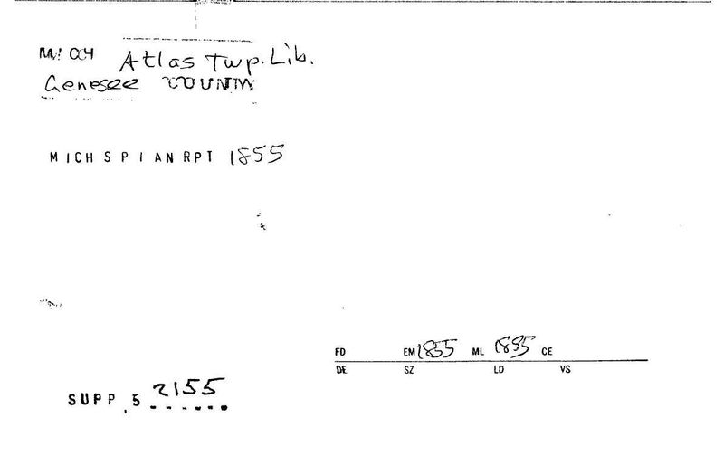 Atlas Township Library