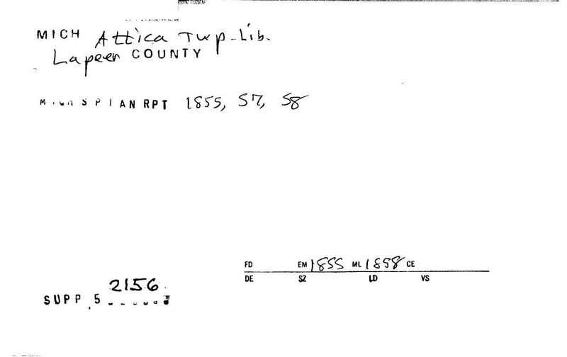 Attica Township Library
