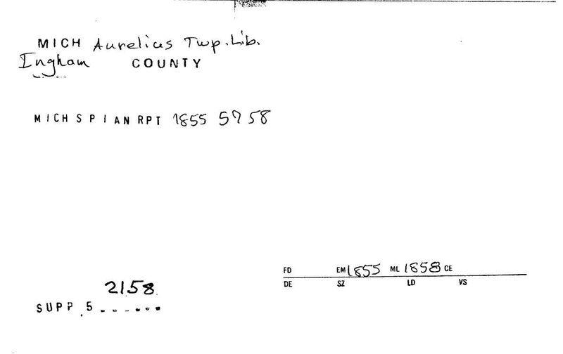 Aurelius Township Library