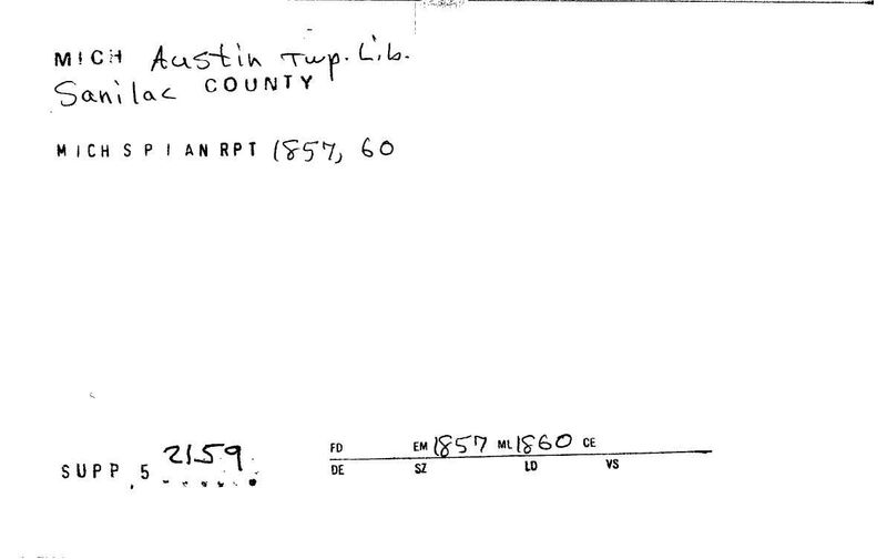 Austin Township Library