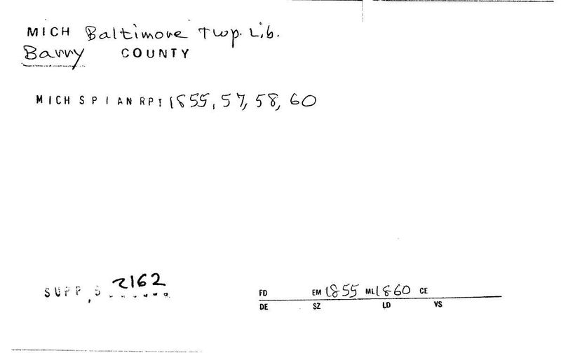 Baltimore Township Library