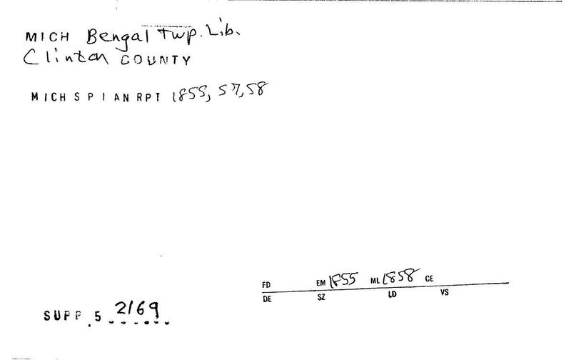 Bengal Township Library