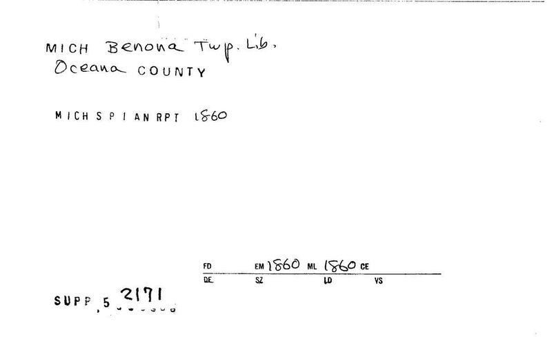 Benona Township Library