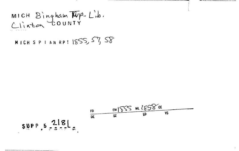 Bingham Township Library