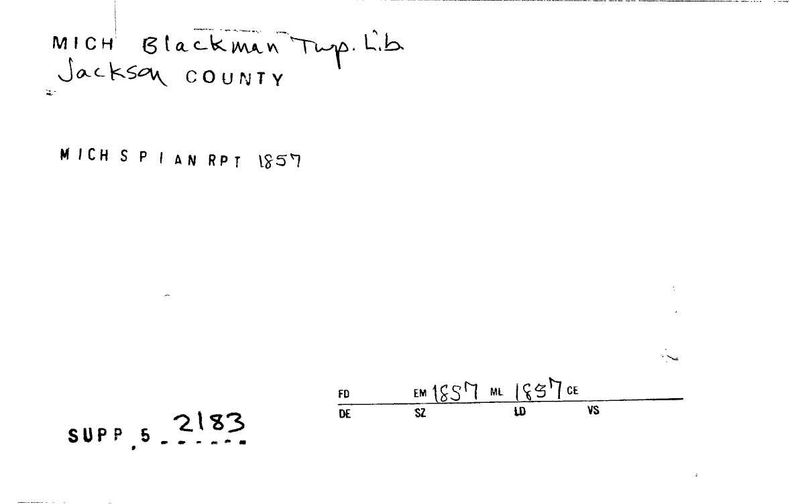 Blackman Township Library