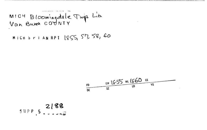 Bloomingdale Township Library
