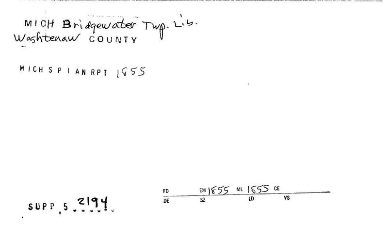 Bridgewater Township Library